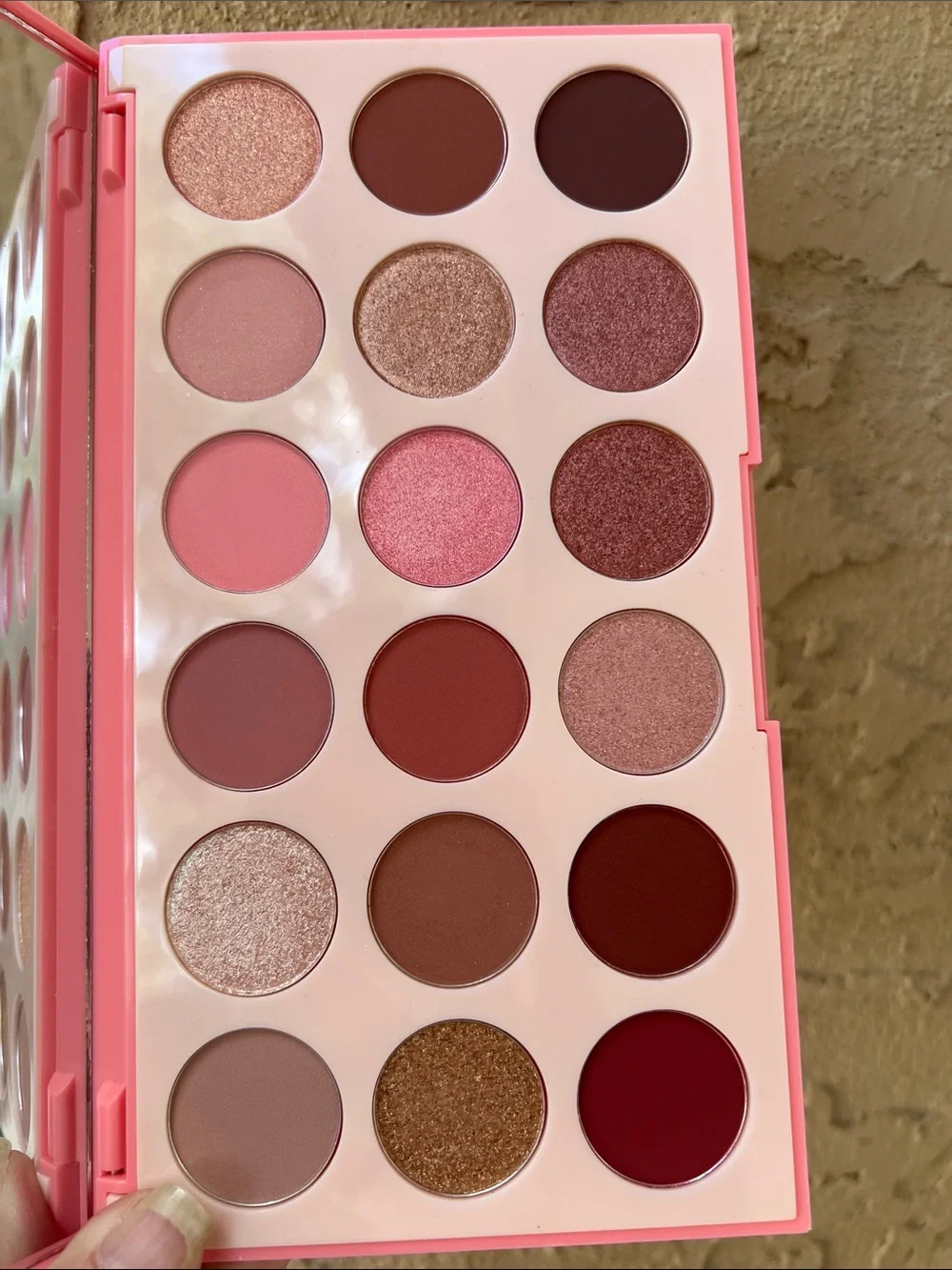 Morphe Va Va Bloom Eyeshadow Palette Purple Highlighter Pink Mauve Brown Fall